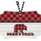 Lumberjack Plaid Car Ornament - Berlin (Front)