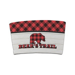 Lumberjack Plaid Coffee Cup Sleeve (Personalized)