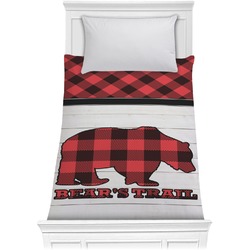 Lumberjack Plaid Comforter - Twin (Personalized)