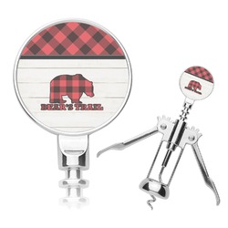 Lumberjack Plaid Corkscrew (Personalized)