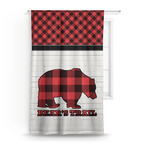 Lumberjack Plaid Curtain Panel - Custom Size (Personalized)