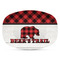 Lumberjack Plaid Microwave & Dishwasher Safe CP Plastic Platter - Main