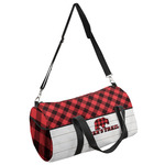 Lumberjack Plaid Duffel Bag - Small (Personalized)