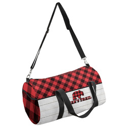 Lumberjack Plaid Duffel Bag - Small (Personalized)
