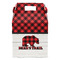 Lumberjack Plaid Gable Favor Box - Front