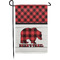 Lumberjack Plaid Garden Flag & Garden Pole