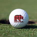 Lumberjack Plaid Golf Balls - Non-Branded - Set of 3 (Personalized)