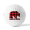 Lumberjack Plaid Golf Balls - Titleist - Set of 12 - FRONT