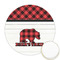 Lumberjack Plaid Icing Circle - Medium - Front