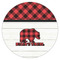 Lumberjack Plaid Icing Circle - XSmall - Single