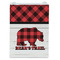 Lumberjack Plaid Jewelry Gift Bag - Matte - Front