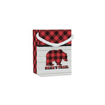 Lumberjack Plaid Jewelry Gift Bags - Matte (Personalized)