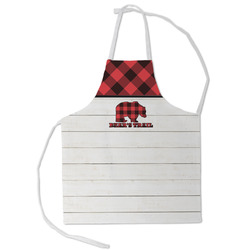 Lumberjack Plaid Kid's Apron - Small (Personalized)