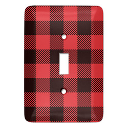 Lumberjack Plaid Light Switch Cover (Single Toggle)