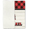 Lumberjack Plaid Linen Placemat - Folded Half