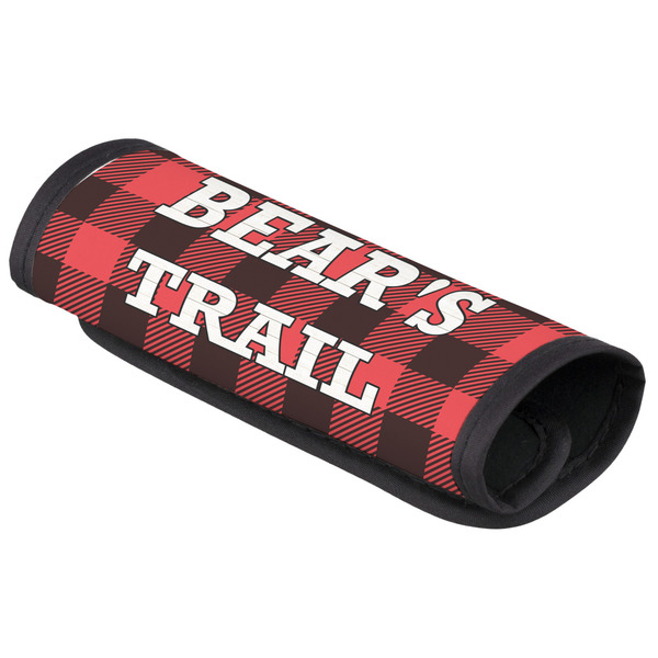 Custom Lumberjack Plaid Luggage Handle Cover (Personalized)