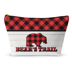 Lumberjack Plaid Makeup Bag - Small - 8.5"x4.5" (Personalized)