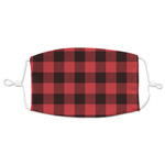 Lumberjack Plaid Adult Cloth Face Mask - XLarge