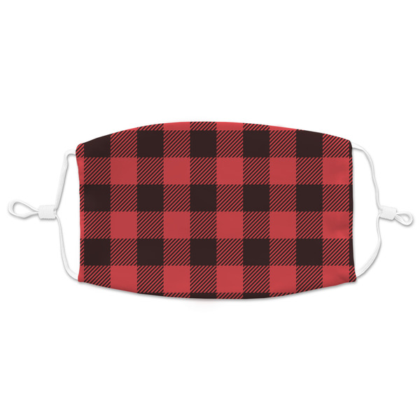 Custom Lumberjack Plaid Adult Cloth Face Mask - XLarge