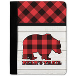 Lumberjack Plaid Notebook Padfolio w/ Name or Text