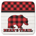 Lumberjack Plaid Memory Foam Bath Mat - 48"x48" (Personalized)