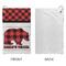 Lumberjack Plaid Microfiber Golf Towels - Small - APPROVAL