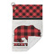 Lumberjack Plaid Microfiber Golf Towels Small - FRONT FOLDED