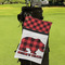 Lumberjack Plaid Microfiber Golf Towels - Small - LIFESTYLE