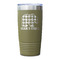 Lumberjack Plaid Olive Polar Camel Tumbler - 20oz - Single Sided - Approval