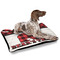 Lumberjack Plaid Outdoor Dog Beds - Large - IN CONTEXT