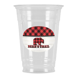 Lumberjack Plaid Party Cups - 16oz (Personalized)