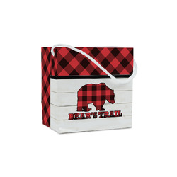 Lumberjack Plaid Party Favor Gift Bags (Personalized)