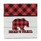 Lumberjack Plaid Party Favor Gift Bag - Matte - Front