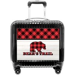 Lumberjack Plaid Pilot / Flight Suitcase (Personalized)