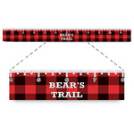 Lumberjack Plaid Plastic Ruler - 12" (Personalized)