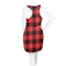 Lumberjack Plaid Racerback Dress - On Model - Back