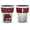 Lumberjack Plaid Shot Glass - Two Tone - APPROVAL