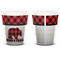 Lumberjack Plaid Shot Glass - White - APPROVAL