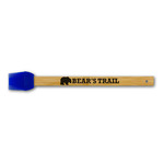 Lumberjack Plaid Silicone Brush - Blue (Personalized)