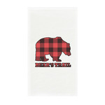 Lumberjack Plaid Guest Paper Towels - Full Color - Standard (Personalized)