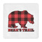 Lumberjack Plaid Standard Decorative Napkins (Personalized)