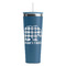 Lumberjack Plaid Steel Blue RTIC Everyday Tumbler - 28 oz. - Front