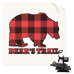Lumberjack Plaid Sublimation Transfer - Shirt Back / Men (Personalized)