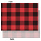 Lumberjack Plaid Tissue Paper - Heavyweight - Large - Front & Back