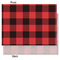 Lumberjack Plaid Tissue Paper - Heavyweight - Medium - Front & Back