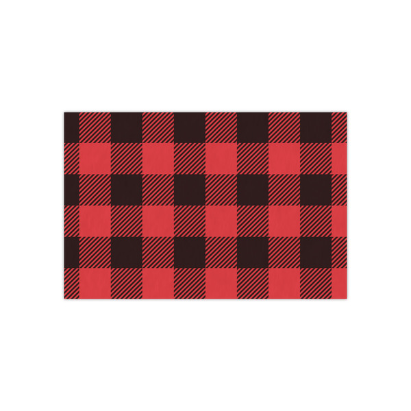 Custom Lumberjack Plaid Small Tissue Papers Sheets - Lightweight