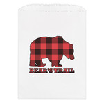 Lumberjack Plaid Treat Bag (Personalized)