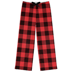Lumberjack Plaid Womens Pajama Pants - L