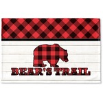 Lumberjack Plaid Woven Mat (Personalized)