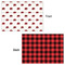 Lumberjack Plaid Wrapping Paper Sheet - Double Sided - Front & Back